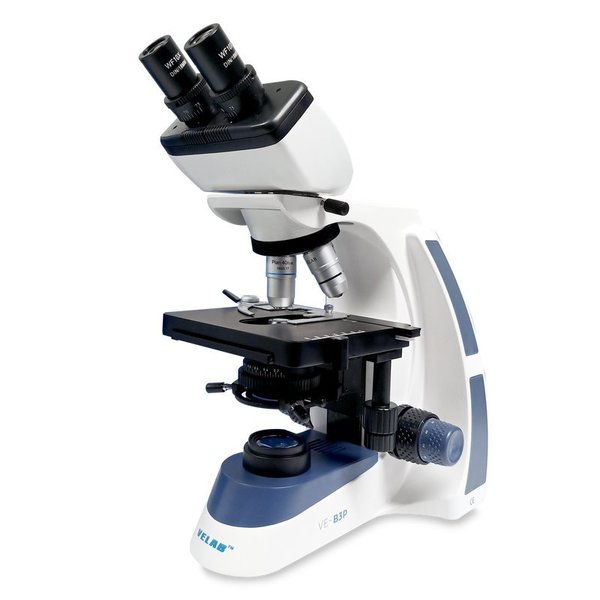 Velab VE-B3P Binocular Microscope w/ Sliding Eyepieces and Quadruple Nose Piece (Intermediate) VE-B3P